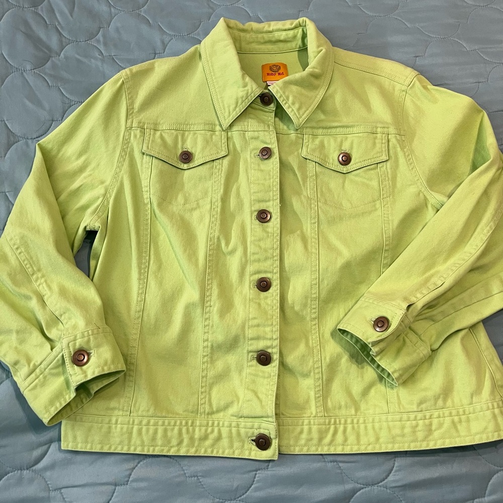 Ruby Rd Jean Jacket